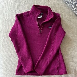 Patagonia Magenta Fleece Pullover